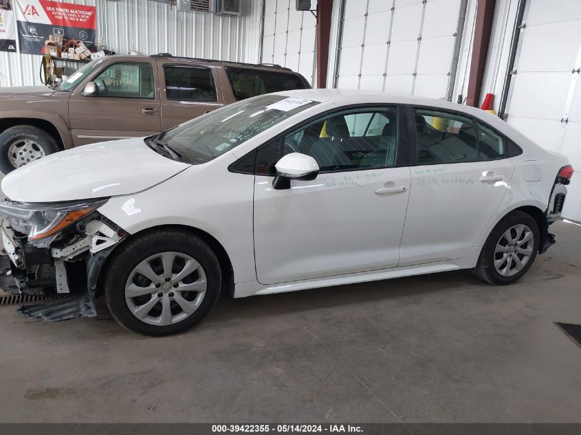 2021 TOYOTA COROLLA VIN: 5YFEPMAE9MP256636