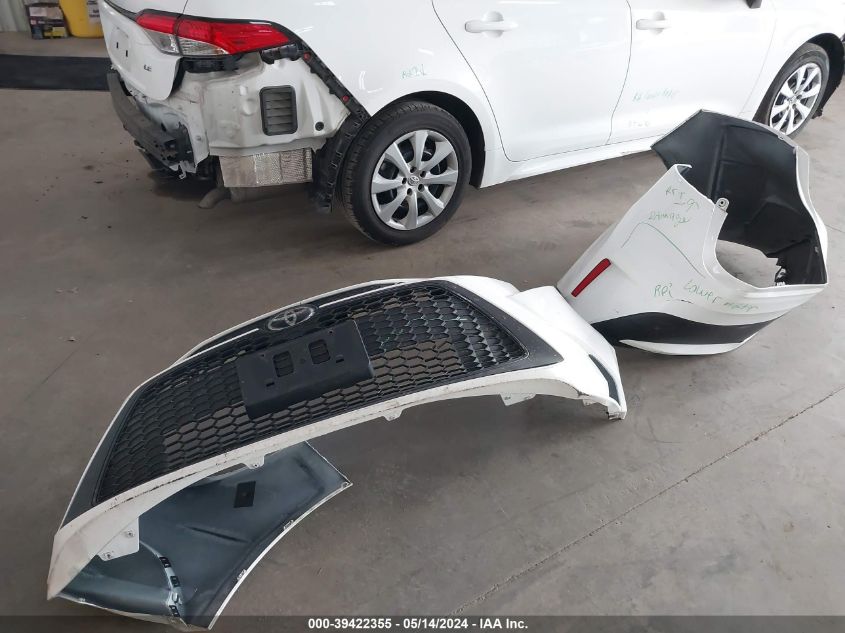 2021 TOYOTA COROLLA VIN: 5YFEPMAE9MP256636