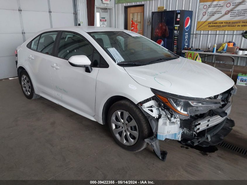 2021 TOYOTA COROLLA VIN: 5YFEPMAE9MP256636