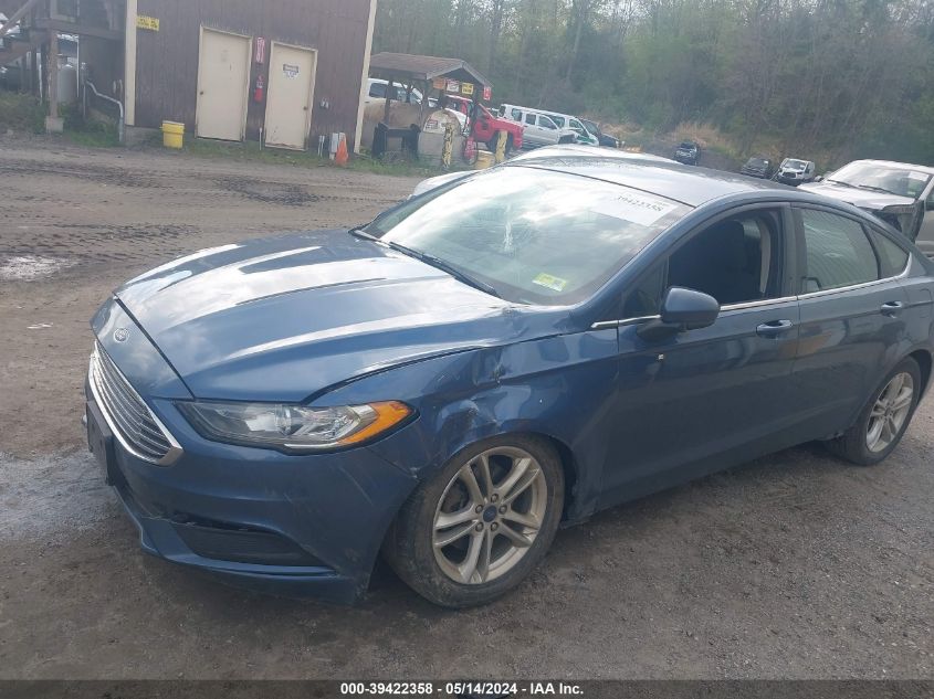 2018 Ford Fusion Se VIN: 3FA6P0H71JR282941 Lot: 39422358