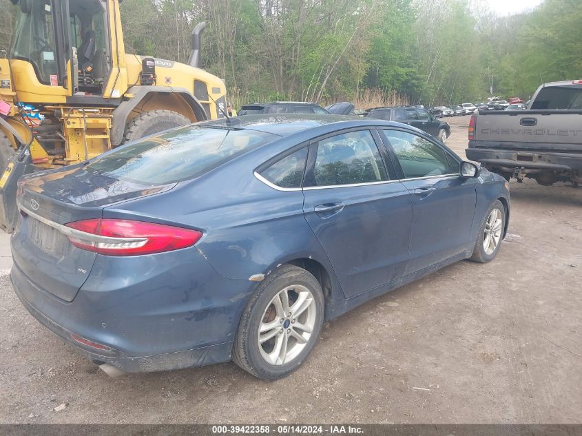 2018 Ford Fusion Se VIN: 3FA6P0H71JR282941 Lot: 39422358