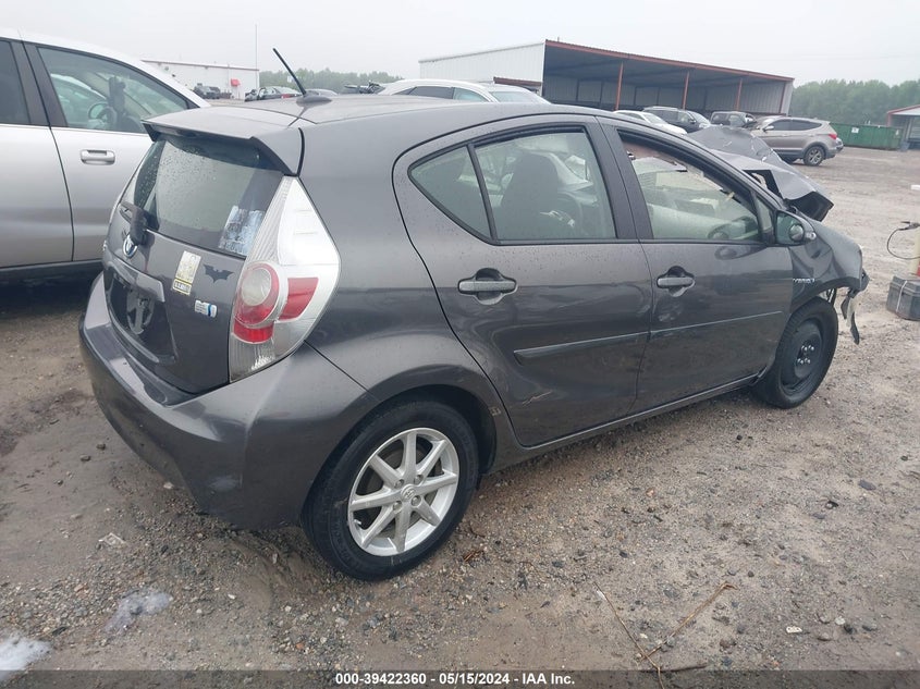 2012 Toyota Prius C Three VIN: JTDKDTB39C1508004 Lot: 39422360