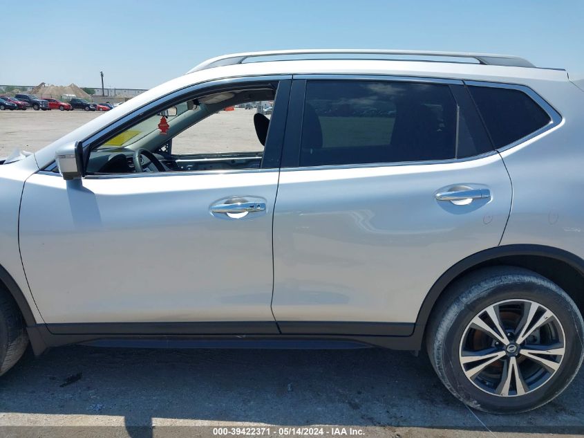 2019 Nissan Rogue Sv VIN: 5N1AT2MT8KC752781 Lot: 39422371