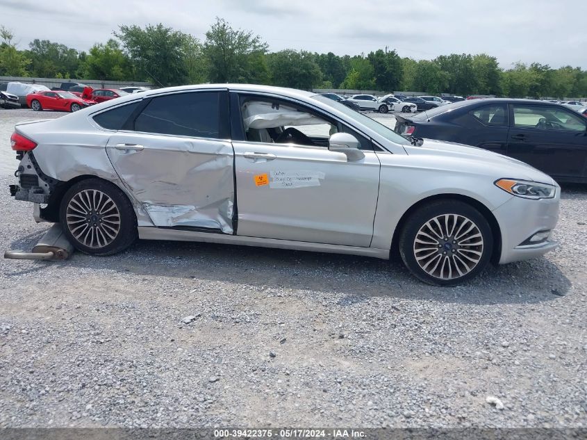 2018 Ford Fusion Titanium/Platinum VIN: 3FA6P0D99JR168936 Lot: 39422375