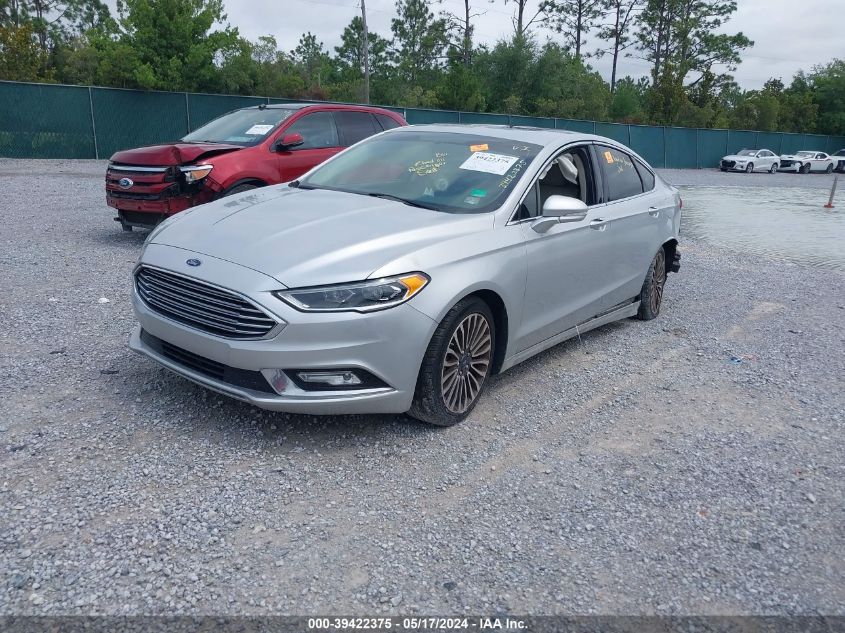 2018 Ford Fusion Titanium/Platinum VIN: 3FA6P0D99JR168936 Lot: 39422375