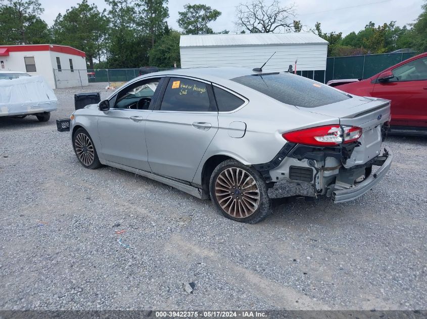 2018 Ford Fusion Titanium/Platinum VIN: 3FA6P0D99JR168936 Lot: 39422375