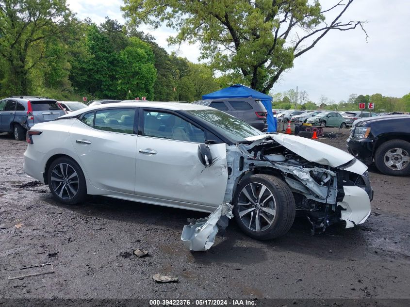 2021 Nissan Maxima Sv Xtronic Cvt VIN: 1N4AA6CV4MC501897 Lot: 39422376