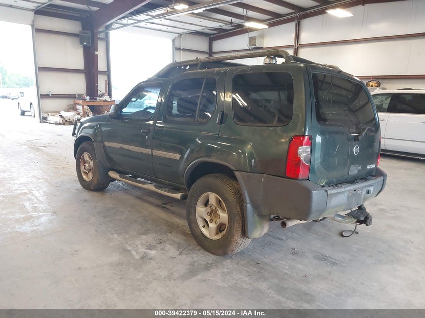 2002 Nissan Xterra Xe VIN: 5N1ED28Y32C543291 Lot: 39422379
