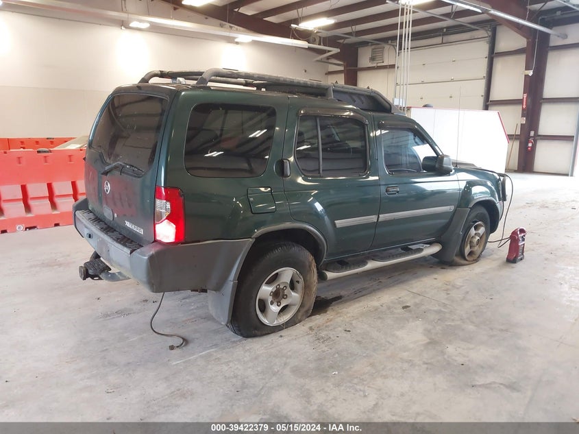 2002 Nissan Xterra Xe VIN: 5N1ED28Y32C543291 Lot: 39422379