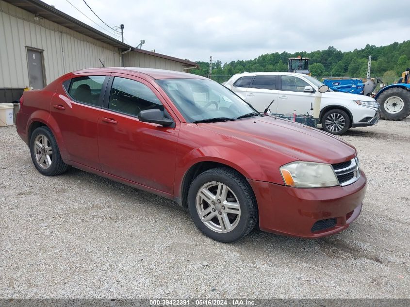 2012 Dodge Avenger Se VIN: 1C3CDZAB7CN276659 Lot: 39422391