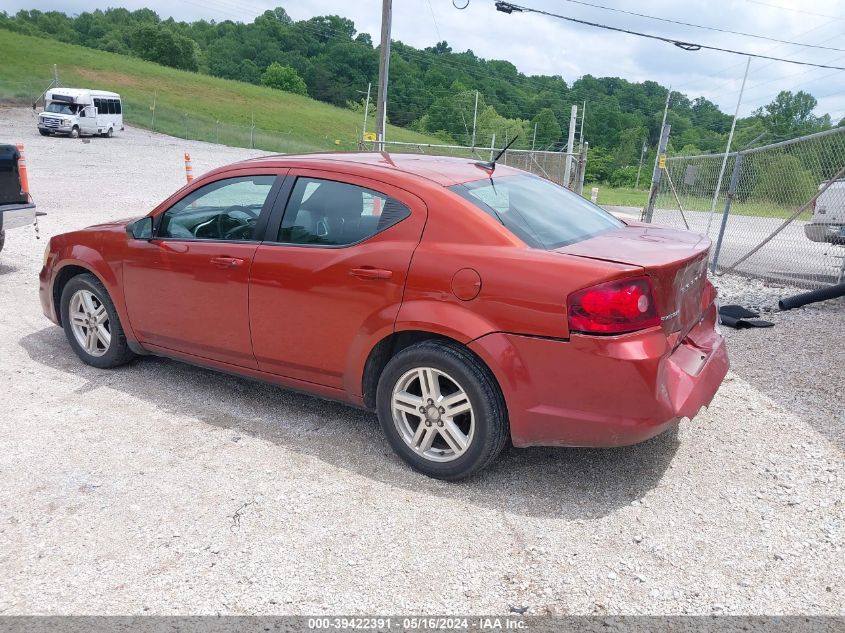 2012 Dodge Avenger Se VIN: 1C3CDZAB7CN276659 Lot: 39422391