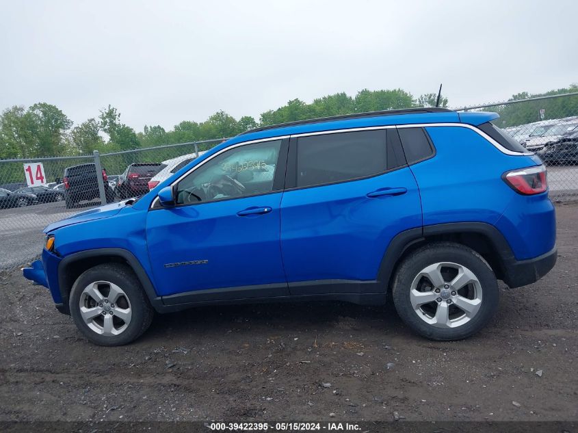 2018 Jeep Compass Latitude 4X4 VIN: 3C4NJDBB4JT144891 Lot: 39422395