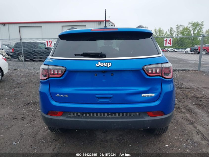 2018 Jeep Compass Latitude 4X4 VIN: 3C4NJDBB4JT144891 Lot: 39422395