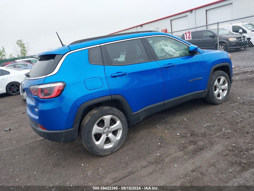 2018 Jeep Compass Latitude 4X4 VIN: 3C4NJDBB4JT144891 Lot: 39422395