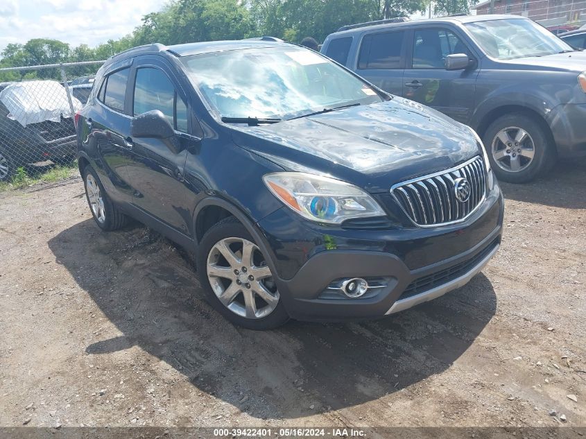 2013 Buick Encore Leather VIN: KL4CJCSB3DB063396 Lot: 39422401