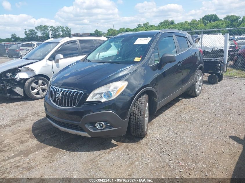 2013 Buick Encore Leather VIN: KL4CJCSB3DB063396 Lot: 39422401