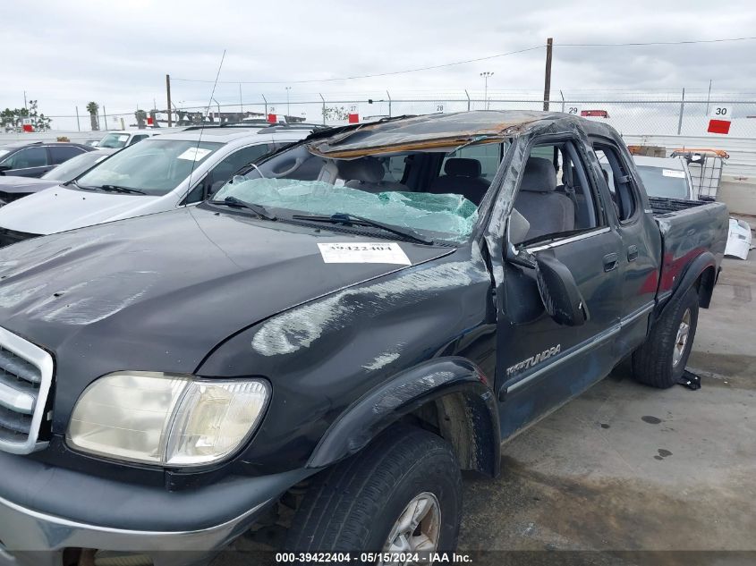 2000 Toyota Tundra Ltd V8 VIN: 5TBRT3812YS068377 Lot: 39422404