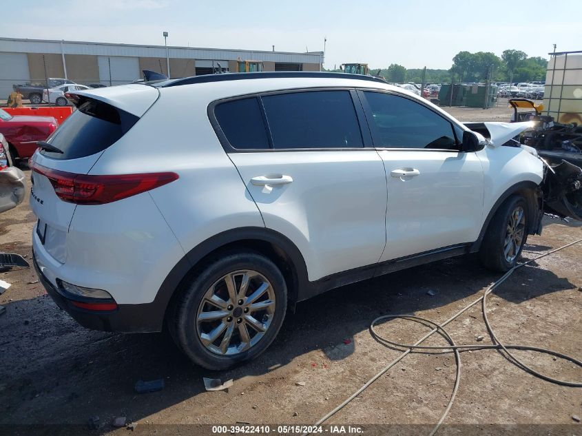 2021 Kia Sportage S VIN: KNDP63AC2M7893485 Lot: 39422410