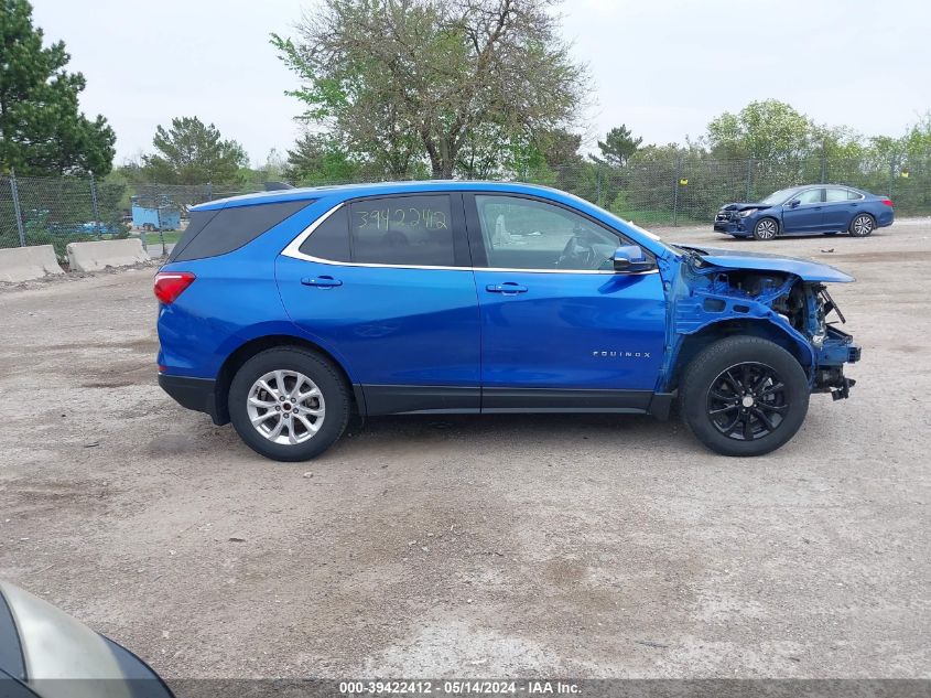 2019 Chevrolet Equinox Lt VIN: 3GNAXUEV0KS515854 Lot: 39422412