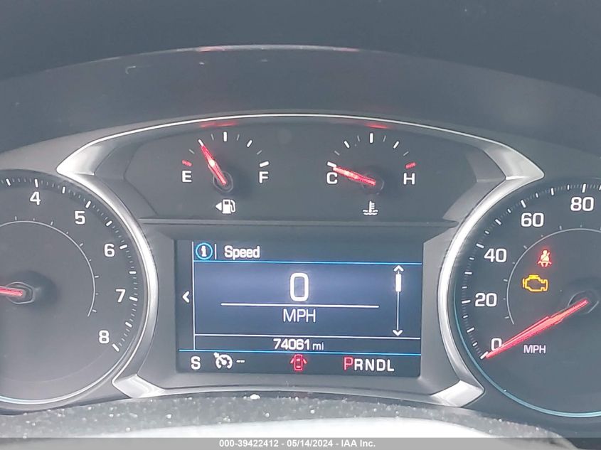 2019 Chevrolet Equinox Lt VIN: 3GNAXUEV0KS515854 Lot: 39422412