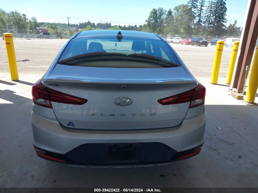 2020 Hyundai Elantra Sel VIN: KMHD84LF1LU960745 Lot: 39422422