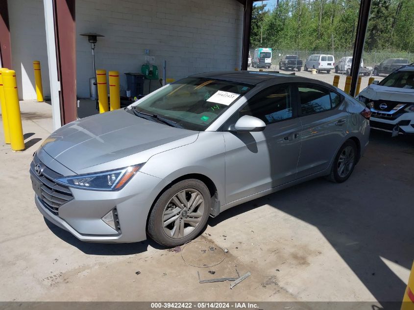 2020 Hyundai Elantra Sel VIN: KMHD84LF1LU960745 Lot: 39422422