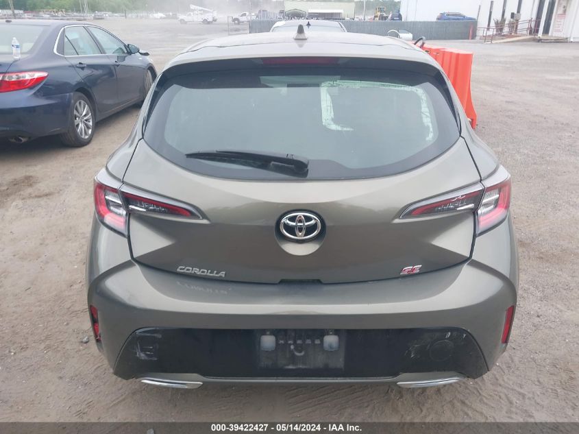 2019 Toyota Corolla Se VIN: JTNK4RBE3K3032478 Lot: 39422427