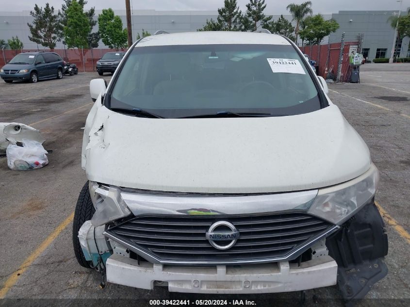 2016 Nissan Quest Platinum/S/Sl/Sv VIN: JN8AE2KP8G9154218 Lot: 39422441