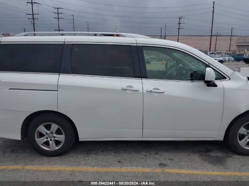 2016 Nissan Quest Platinum/S/Sl/Sv VIN: JN8AE2KP8G9154218 Lot: 39422441