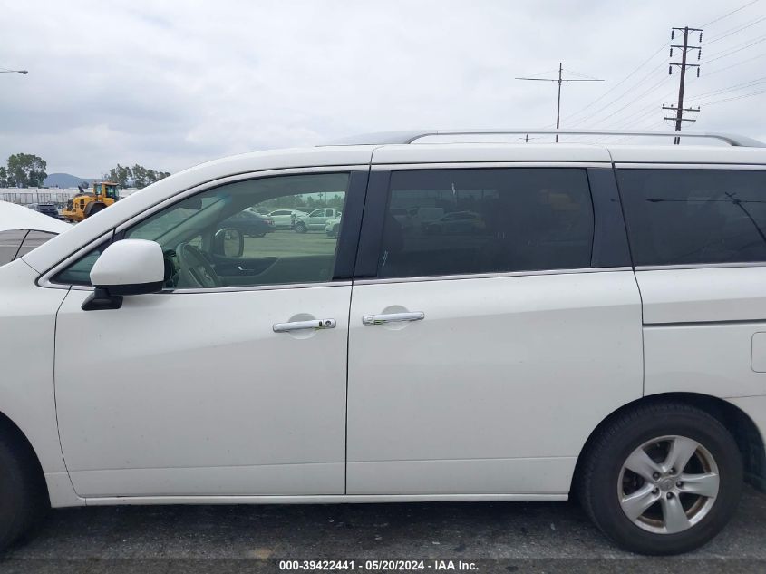 2016 Nissan Quest Platinum/S/Sl/Sv VIN: JN8AE2KP8G9154218 Lot: 39422441