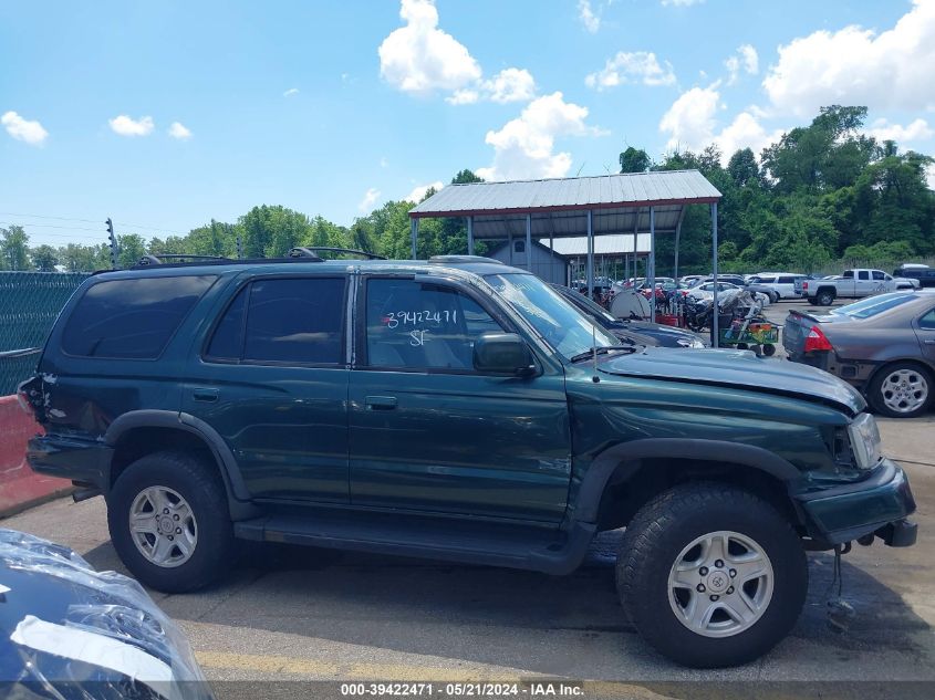 1999 Toyota 4Runner Sr5 V6 VIN: JT3HN86R8X0252876 Lot: 39422471