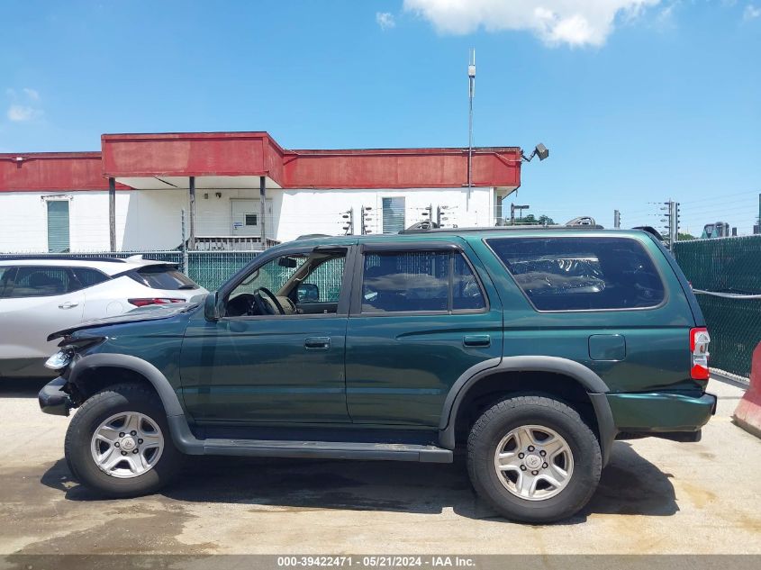 1999 Toyota 4Runner Sr5 V6 VIN: JT3HN86R8X0252876 Lot: 39422471