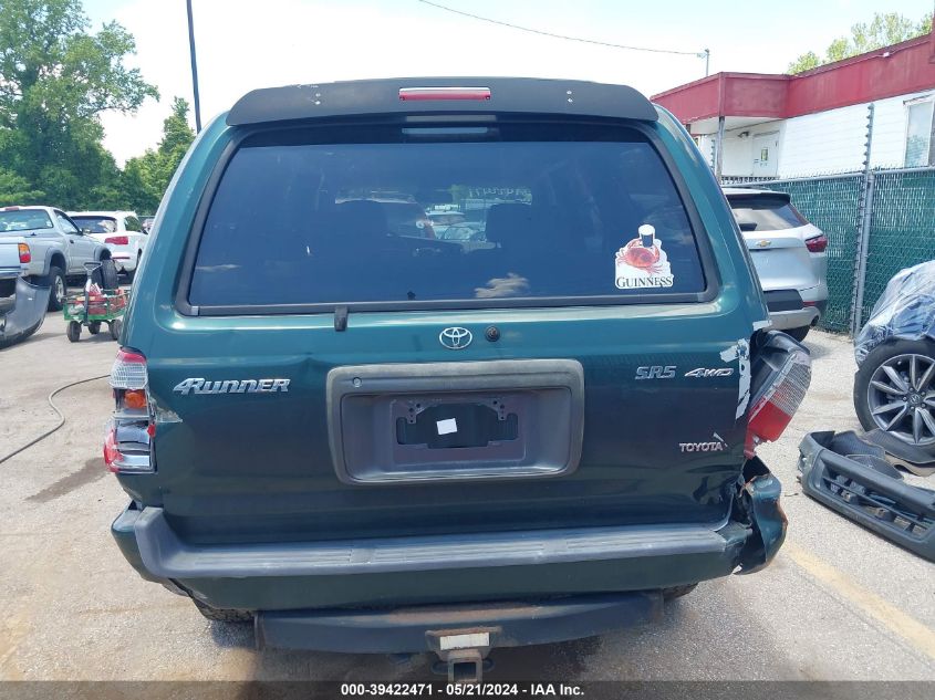 1999 Toyota 4Runner Sr5 V6 VIN: JT3HN86R8X0252876 Lot: 39422471