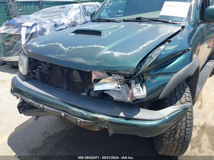 1999 Toyota 4Runner Sr5 V6 VIN: JT3HN86R8X0252876 Lot: 39422471