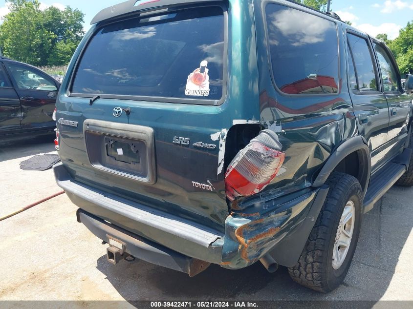 1999 Toyota 4Runner Sr5 V6 VIN: JT3HN86R8X0252876 Lot: 39422471