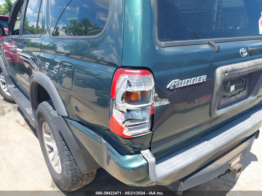 1999 Toyota 4Runner Sr5 V6 VIN: JT3HN86R8X0252876 Lot: 39422471