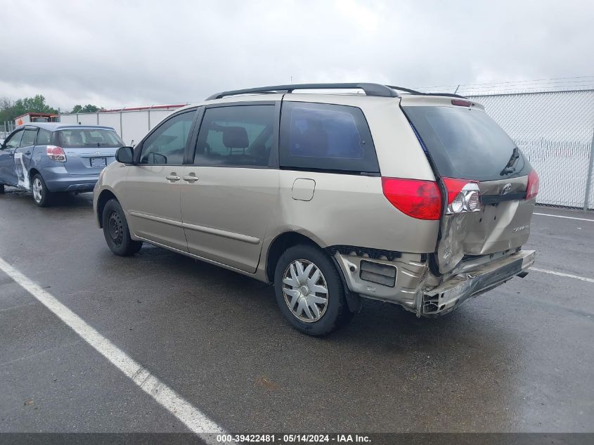 2006 Toyota Sienna Ce VIN: 5TDZA23C96S545092 Lot: 39422481