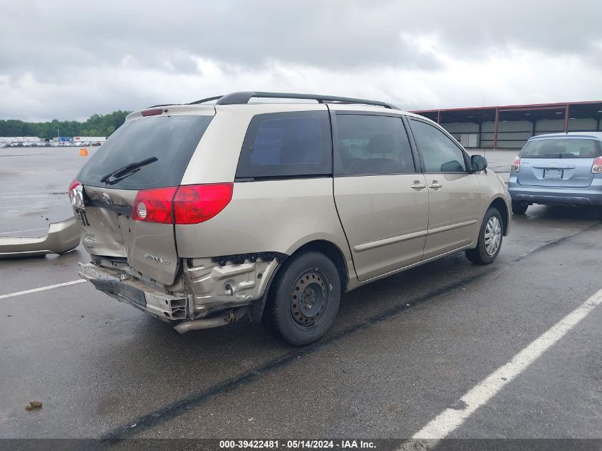 2006 Toyota Sienna Ce VIN: 5TDZA23C96S545092 Lot: 39422481