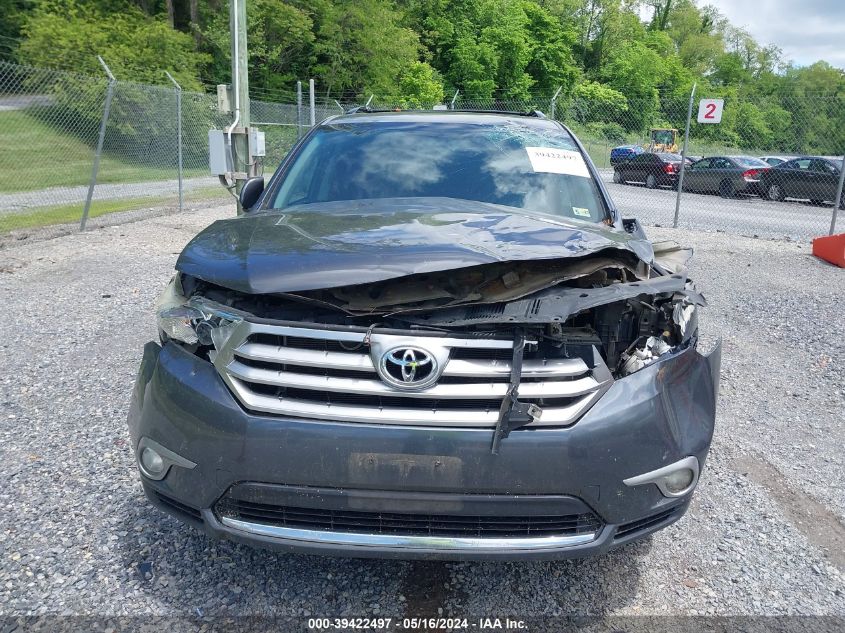 2013 Toyota Highlander Se V6 VIN: 5TDBK3EH5DS195275 Lot: 39422497