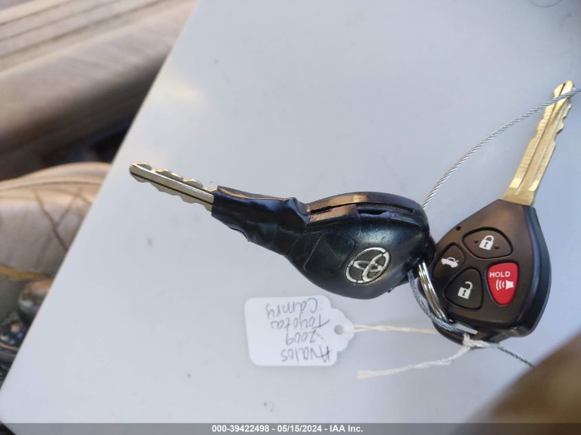 2009 Toyota Camry Xle V6 VIN: 4T1BK46K99U588758 Lot: 39422498