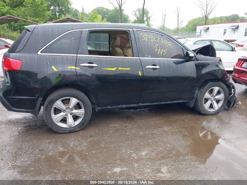 2011 Acura Mdx Technology Package VIN: 2HNYD2H61BH549842 Lot: 39422500