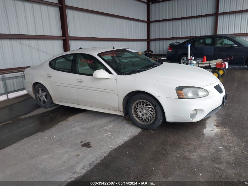 2004 Pontiac Grand Prix Gt2 VIN: 2G2WS522041164203 Lot: 39422507