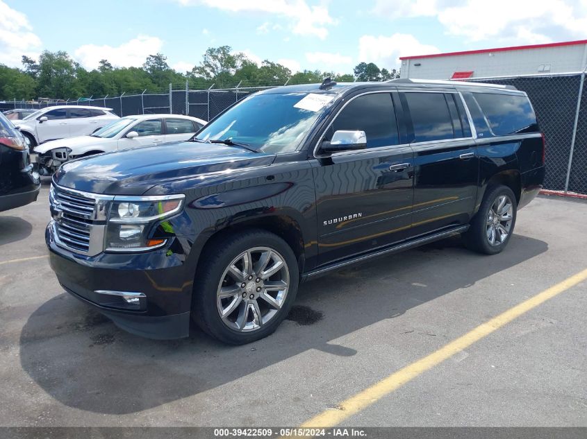 2015 Chevrolet Suburban 1500 Ltz VIN: 1GNSKKKC8FR743488 Lot: 39422509