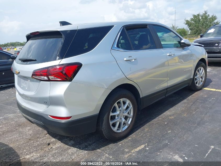 2022 Chevrolet Equinox Fwd Lt VIN: 3GNAXKEV1NL114560 Lot: 39422523