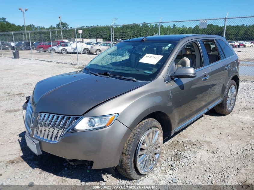 2012 Lincoln Mkx VIN: 2LMDJ6JK5CBL16482 Lot: 39422529