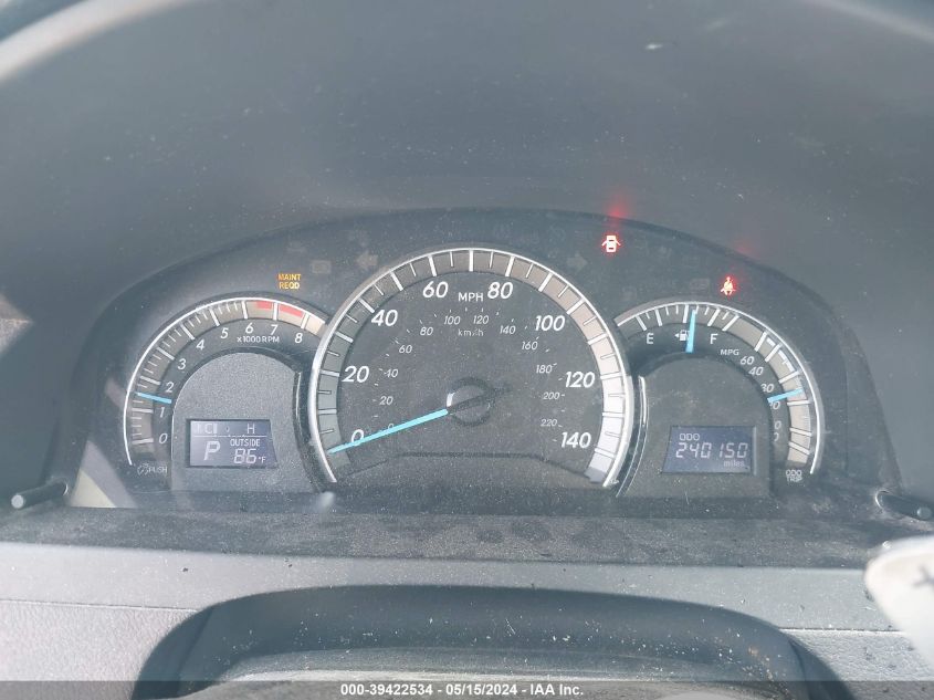 2013 Toyota Camry Se VIN: 4T1BF1FK6DU238015 Lot: 39422534