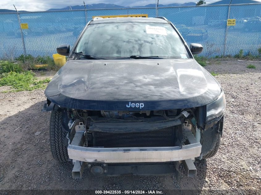 2018 Jeep Compass Latitude Fwd VIN: 3C4NJCBBXJT300085 Lot: 39422535