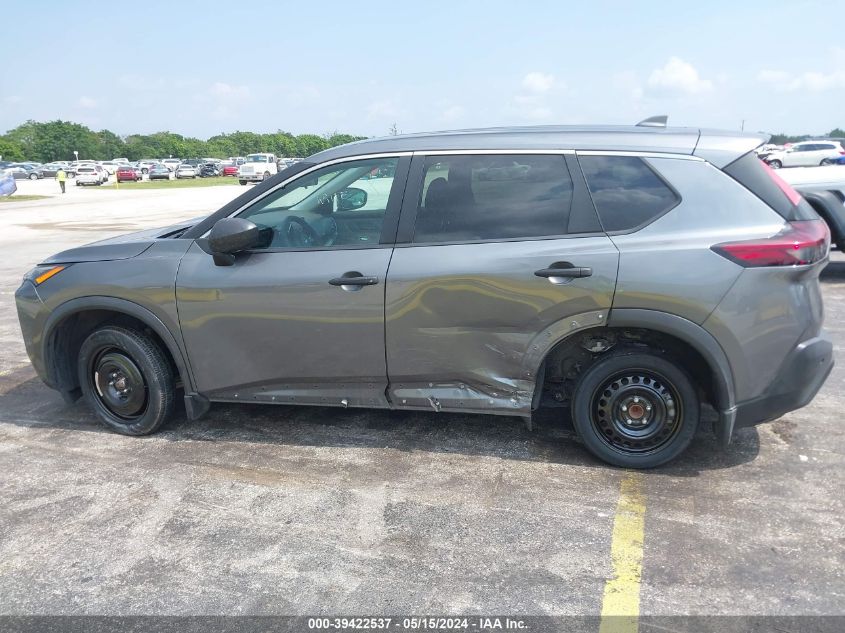 2021 Nissan Rogue S Fwd VIN: 5N1AT3AAXMC798463 Lot: 39422537