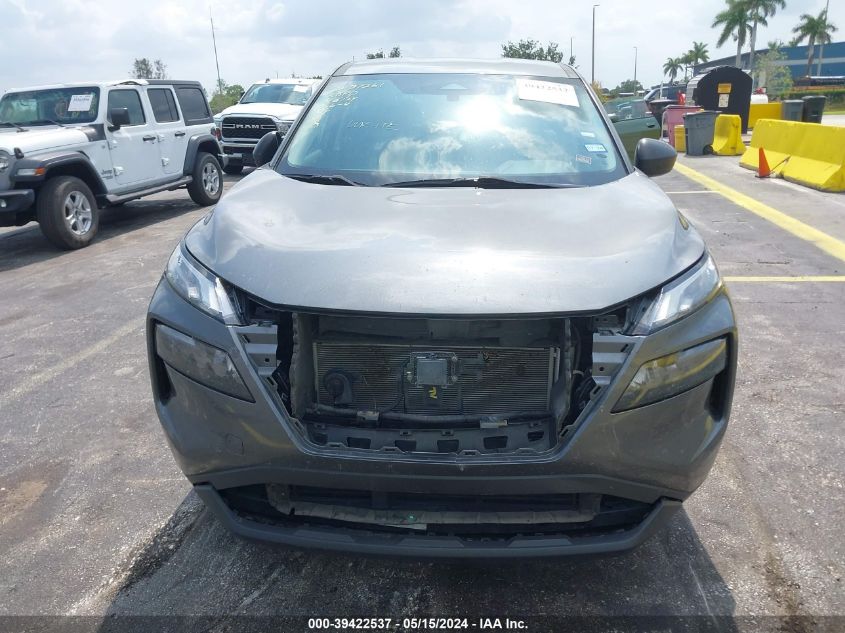 2021 Nissan Rogue S Fwd VIN: 5N1AT3AAXMC798463 Lot: 39422537