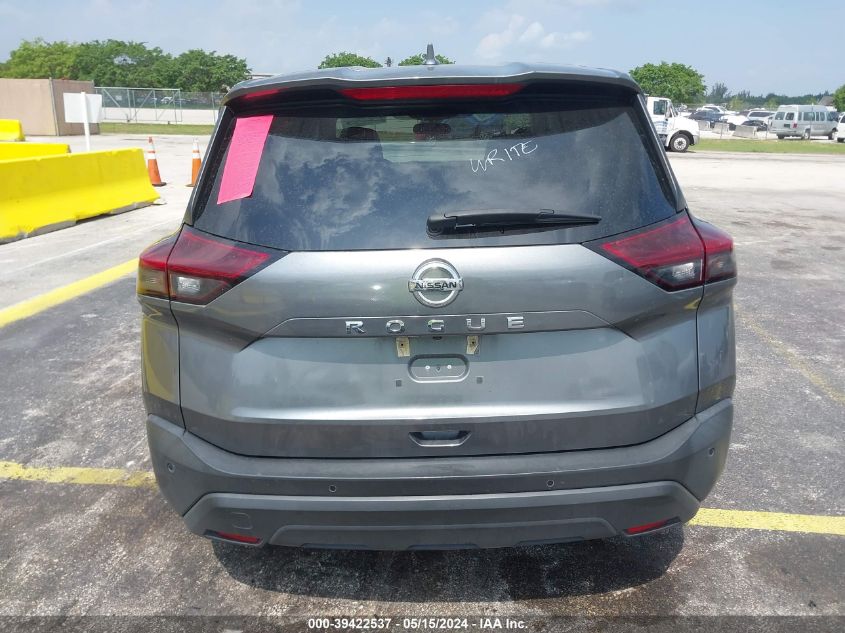 2021 Nissan Rogue S Fwd VIN: 5N1AT3AAXMC798463 Lot: 39422537